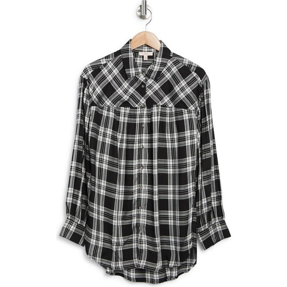 COMO VINTAGE Plaid button down shirts M - Picture 3 of 11